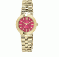 Anne Klein Women's Gold Bracelet Watch 28mm 58486