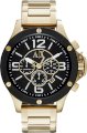     A|X Armani Exchange Men's Gold Stainless 48mm - 62097