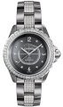     Chanel Unisex Ceramic Grey Sapphire Solid Fixed 38mm 64346