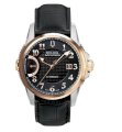  Bulova Accutron Mens Watch Automatic Leather 43mm 63858