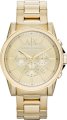     A|X Armani Exchange Men's Gold Stainless 45mm - 62120