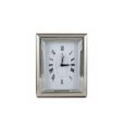 Silverstar International Rachelle Sterling Silver Engraved Clock Made in Italy