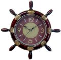 Abee Fancy Ship Wheel Shape Analog Wall Clock