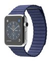 Đồng hồ thông minh Apple Watch 42mm Stainless Steel Case with Bright Blue Leather Loop