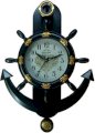 Abee Fancy Ship Anchor Shape Analog Wall Clock