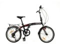 Xe đạp gấp Fornix FB2007-ESE14 Đen đỏ