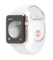 Đồng hồ thông minh Apple Watch Edition 42mm 18-Karat Rose Gold Case with White Sport Band