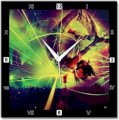  Shoprock Electric Dance Analog Wall Clock (Black) 