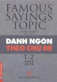 Danh ngôn theo chủ đề - Tập 8 : T - Z