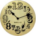 Kairos Cream London Vintage number Analog Wall Clock