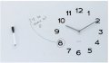 Karlsson Pure White Board Analog Wall Clock