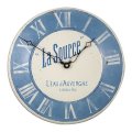 Lascelles La Source Wall Clock, Blue, Dia.36cm