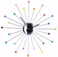 Premier Housewares Multi Colour Balls Wall Clock