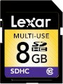 Lexar SDHC Multi-Use 8GB Class 10