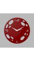Creative Width Decor Planets Red Wall Clock
