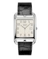 Hermes Midsize Stainless Steel Leather 33mm X 33mm 63748