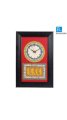 ExclusiveLane Warli Handpainted and Dhokra Work Clock