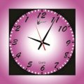  Lycans aNTI 0148 Analog Wall Clock (Purple, White) 