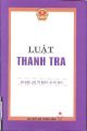 Luật thanh tra