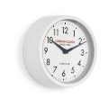 LC Designs UK - HORWICH - White 18cm Wall Clock