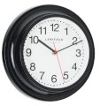 LC Designs UK Black Retro Wall Clock 23cm