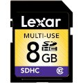 Thẻ nhớ Lexar SDHC MultiI-Use 8GB (Class 10)