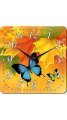 Mesleep Butterfly Wall Clock (Pack Of 1)