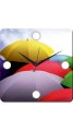 Mesleep Umbrella Wall Clock (Pack Of 1)