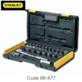 Bộ khẩu 27 chi tiết ( 12 cạnh từ 10 - 32mm ) Stanley 86-477