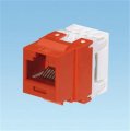 PANDUIT MODULAR JACK CAT6 NK688MRD (Red)