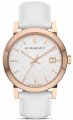 Burberry Leather Strap Check Watch BU9012, 38mm
