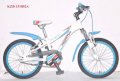 Xe đạp trẻ em Asama kzb151802a Trắng Xanh