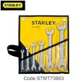 Bộ cờ lê hai đầu mở 6 chiếc Stanley STMT73663