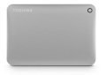 Toshiba Canvio Connect II 1TB Portable Hard Drive, White Gold (HDTC810XC3A1)