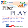 Lắp đặt internet wifi, truyền hình FPT tại HCM- Gói Fiber paly 50Mbps