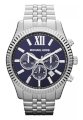 Đồng hồ Michael Kors Men's Chronograph Lexington Stainless Steel Bracelet Watch 45mm MK8280
