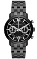 MARC JACOBS Men's Chronograph Fergus Black Ion-Plated Stainless Steel Bracelet Watch 42mm  MBM5065