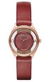 MARC JACOBS TETHER THREE HAND LEATHER WATCH - PURPLE 36MM mbm1377