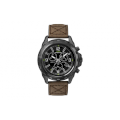 Đồng hồ nam Timex T49986 Expedition Rugged Black with Brown Strap