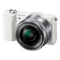 Sony Alpha A5000 (ILCE-5000L/W) (E 16-50mm F3.5-5.6 OSS) Lens Kit White