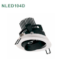 Đèn Led chiếu điểm âm trần NVC NLED104D 10W-4000K