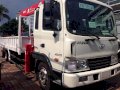 Xe tải hyundai hd210 gắn cẩu unic 5 tấn