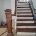 Cầu thang gỗ óc chó Hoàng Thịnh CTOC1