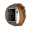 Đồng hồ thông minh Apple Watch Series 2 38mm Stainless Steel Case with Etoupe Swift Leather Double Tour
