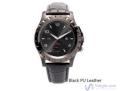Đồng hồ thông minh Smartwatch S2 Bluetooth Black PU Leather