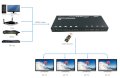 Bộ chia kèm Switch HDMI 4 vào 4 ra hỗ trợ 3D, FullHD 1080 SX-MX41-4K2K