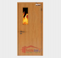 Cửa gỗ chống cháy VD.P1G1-Ash