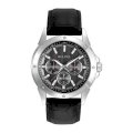 Đồng hồ Bulova Men's 96C113 Stainless Steel Watch with Black Leather Strap VN-96C113
