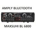 Amplifier Bluetooth MAXSUHI BL 6800