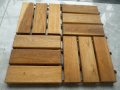 Sàn gỗ ngoài trời bằng gỗ tự nhiên Tràm bông vàng TRV345